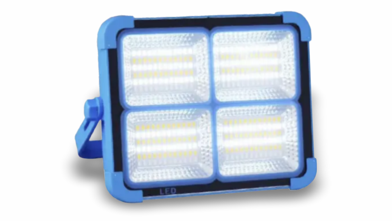 Reflector solar híbrido azul