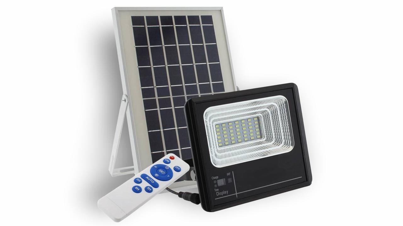 Reflector solar con panel