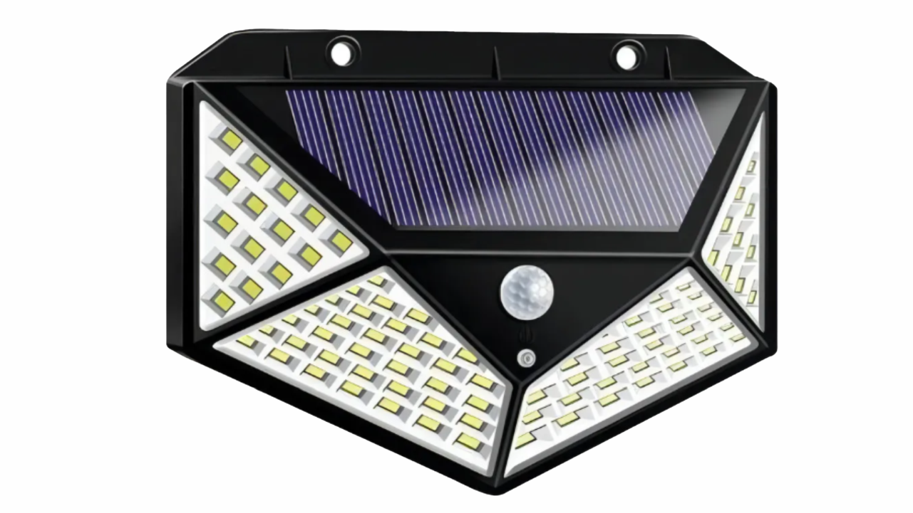 Aplique solar pared