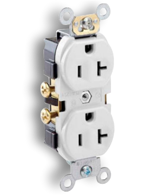 Toma Leviton doble