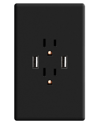 Tomacorriente y USB
